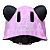 Pré-Venda Capacete Infantil FlyingEagle KT In-Mold Ajustável - Leopardo Rosa - Imagem 3