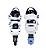 Pré-Venda Patins Infantil FlyingEagle Nadia ND Ajustável - Azul - Imagem 2