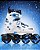Pré-Venda Patins Infantil FlyingEagle Nadia ND Ajustável - Azul - Imagem 5