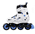 Pré-Venda Patins Infantil FlyingEagle Nadia ND Ajustável - Azul - Imagem 3