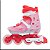Pré-Venda Patins Infantil FlyingEagle Sprout Pro Ajustável - Vermelho - Imagem 4