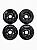 Rodas COSMO 80mm 84A High-Rebound (4 unid) - Preto - Imagem 1