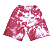 Bermuda Paterson League Challenger Tie Dye Vermelho/Branco - Imagem 2
