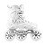 Pré Venda - Patins FlyingEagle Reaver PRO T110mm - Branco - Imagem 1