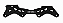 Base Micro Skate MT Plus Preta (231mm ou 243mm) - Imagem 1