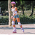 Pré-Venda Capacete de Patins FlyingEagle Urban - Rosa Nuvem - Imagem 2