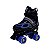 Patins Traxart Infanto Juvenil Mini Trax Preto/Azul - Regulável ABEC-7 - Imagem 5