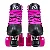 Traxart Patins Quad Bellaz - Preto com pink - 42/43 - Imagem 7