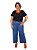 Calça Wide Jeans Plus Size - Imagem 1