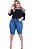 Bermuda Jeans Plus Size - Imagem 1