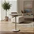 Mesa Lateral Monopé Design Orgânico 31cm - Off White - Imagem 1