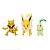 Pokémon - 3 mini figuras - Abra, Chikorita e Jolteon - Imagem 1