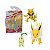 Pokémon - 3 mini figuras - Abra, Chikorita e Jolteon - Imagem 2