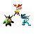 Pokémon - 3 mini figuras - Quilladin, Braixen e Frogadier - Imagem 1
