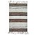 Tapete Raipur 100% Algodão 60cmx90cm Marrom - Imagem 1