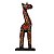 Girafa Entalhada de Madeira Balsa Dots 20cm - Com Base - Imagem 1