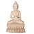 Miniatura de Buda Sidarta Meditação de Pó de Mármore 8cm (Modelo 1) - Imagem 1