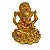 Escultura de Ganesha com Base Flor de Lótus 6cm - Imagem 1