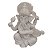 Mini Ganesha de Pó de Mármore Branco 8cm (Modelo 4) - Imagem 1