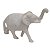 Mini Elefante Indiano de Pó de Mármore 8.5cm - Imagem 1