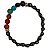 Pulseira Japamala de Hematita com Sete Chakras - Imagem 1