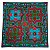 Capa de Almofada 100% Algodão Bordada (Modelo 73) 45x45cm - Imagem 1