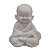 Escultura Monge Meditando Pó de Mármore 8cm - Imagem 1