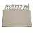 Echarpe Lisa 100% Viscose Off White 70cmx180cm - Imagem 1