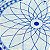 Colcha Indiana Casal Coruja Filtro dos Sonhos 100% Algodão Azul & Branco - Imagem 3