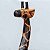 Escultura Girafa de Madeira Balsa Importada de Bali - Imagem 4