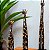 Escultura Girafa de Madeira Balsa Importada de Bali - Imagem 1