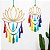 Filtro dos Sonhos  Flor de Lótus de Bambu com Tessel Colorido - Imagem 3