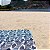 Canga de Praia com Franjas 100% Viscose Conchas 1.60mx1.10m - Imagem 1