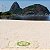 Canga de Praia com Franjas 100% Viscose Mandala Elefante 1.60mx1.10m - Imagem 1