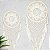 Filtro dos Sonhos Mandala Crochê Off White Importado de Bali - Imagem 2