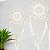 Filtro dos Sonhos Mandala Crochê Off White Importado de Bali - Imagem 1