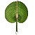 Leque Abano de Palha Verde 28cm - Imagem 1