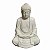 Estátua de Buda Mudra Meditação Pó de Mármore 25cm - Imagem 1