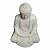 Estátua de Buda Mudra Meditação Pó de Mármore 25cm - Imagem 5