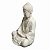 Estátua de Buda Mudra Meditação Pó de Mármore 25cm - Imagem 4