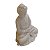 Estátua de Buda Mudra Meditação Pó de Mármore 11,5cm - Imagem 2