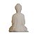 Estátua de Buda Mudra Meditação Pó de Mármore 11,5cm - Imagem 4