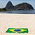 Canga de Praia com Franjas 100% Viscose Bandeira do Brasil 1.60mx1.10m - Imagem 3