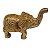Mini Escultura de Elefante de Bronze 7 cm - Imagem 1