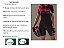 Camisa para Ciclismo Feminina SLIM Colorida/  Estampada - Preto e Rosa - Imagem 3