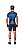 Camisa de Ciclismo Masculina Slim Strong Life- Preto e Azul- Preto e Vermelho S126-77 - Imagem 2