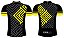Camisa Dry para Ciclismo Masculina -Preto com amarelo- Preto com vermelho - Imagem 3