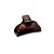 Piranha de cabelo Finestra marrom fosco strass F2818f/20s - Imagem 2