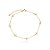 Colar choker pérola ouro semijoia - Imagem 1