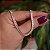 Colar choker zircônia baguete ouro semijoia 1/6869 - Imagem 4